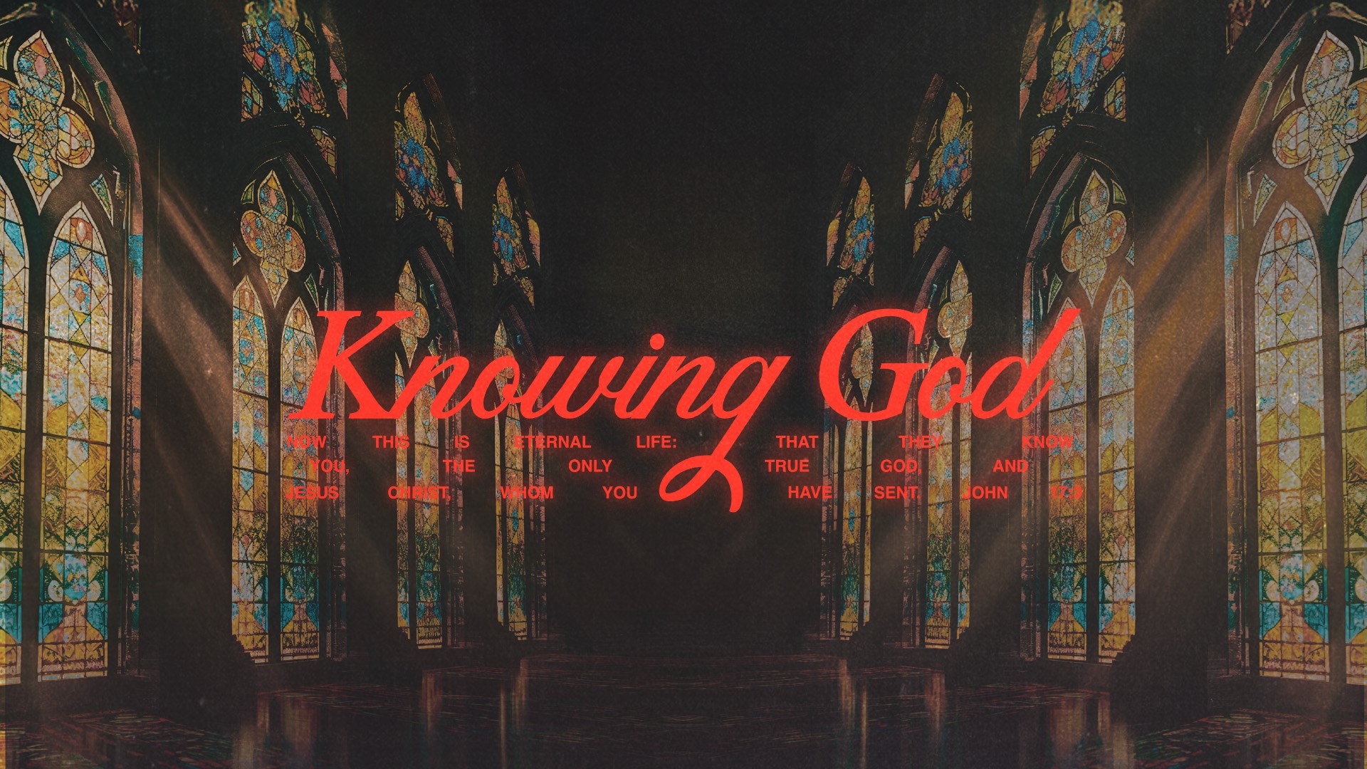 Houston's First Series: Knowing God